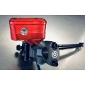 Motocorse Billet Aluminum Reservoirs For Brembo RCS Corsa Corta Master Cylinders Brake and Clutch